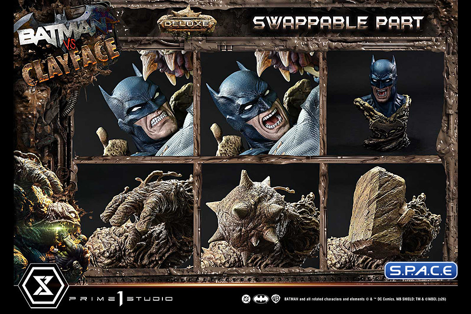 1/4 Scale Batman vs. Clayface Deluxe Ultimate Premium Masterline Statue (DC Comics)