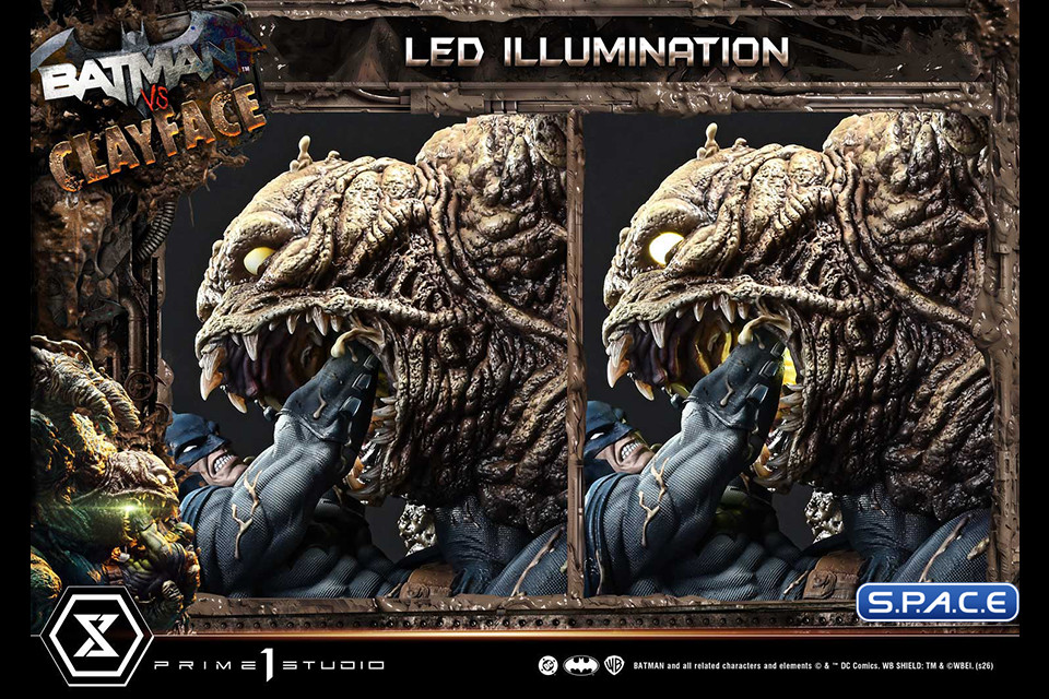 1/4 Scale Batman vs. Clayface Deluxe Ultimate Premium Masterline Statue (DC Comics)