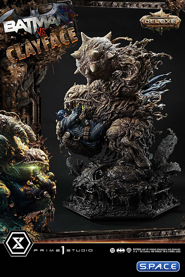1/4 Scale Batman vs. Clayface Deluxe Ultimate Premium Masterline Statue (DC Comics)