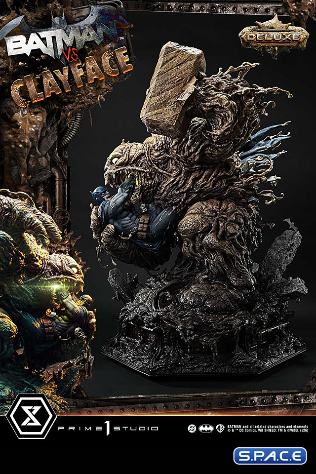 1/4 Scale Batman vs. Clayface Deluxe Ultimate Premium Masterline Statue (DC Comics)