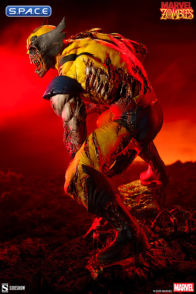 Wolverine Statue (Marvel Zombies)