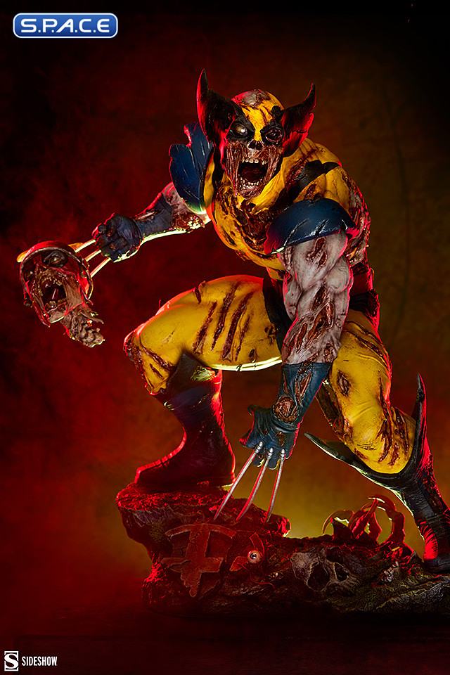 Wolverine Statue (Marvel Zombies)
