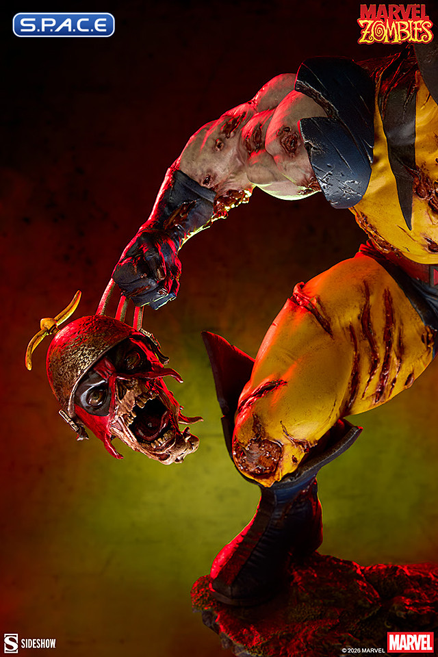 Wolverine Statue (Marvel Zombies)