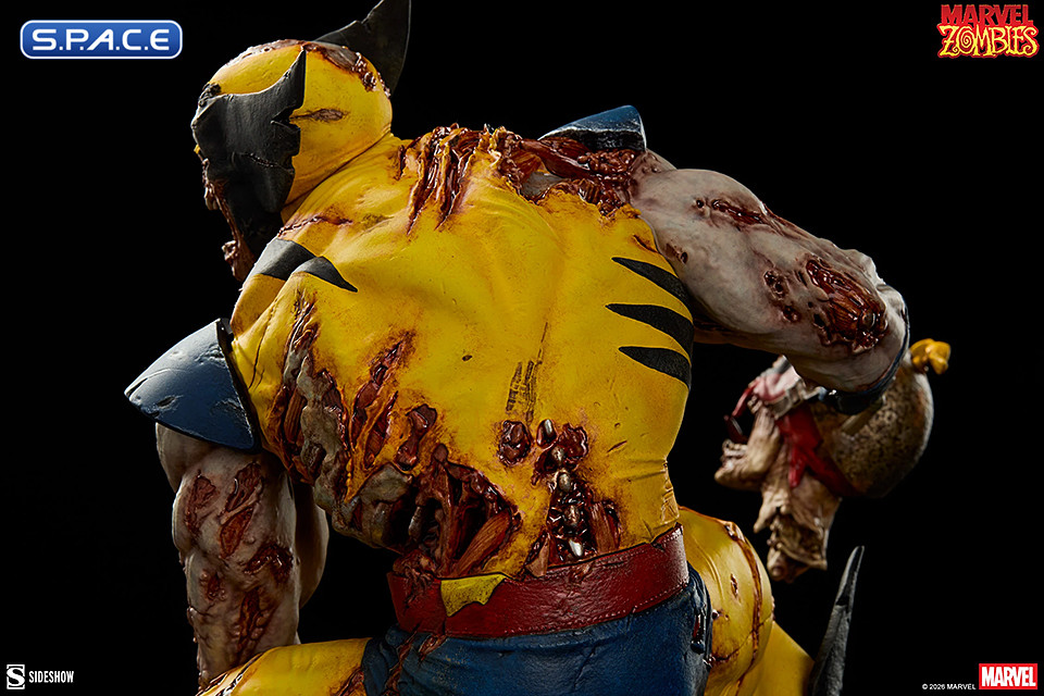 Wolverine Statue (Marvel Zombies)