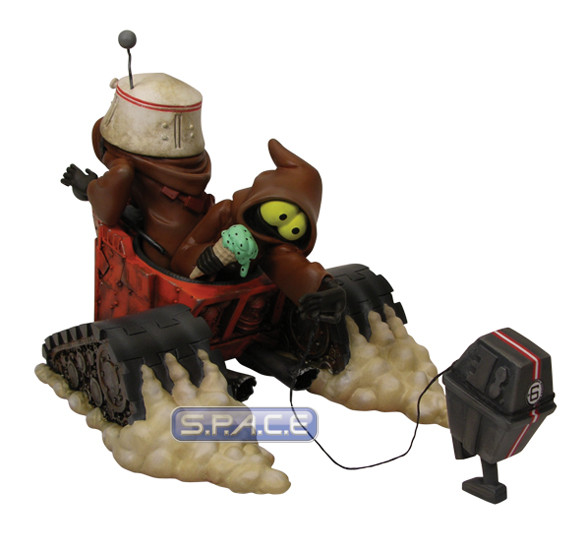 Jawa in Sandcrawler Kustomz Statue (Star Wars)