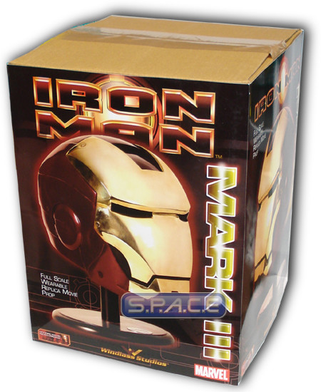 1:1 Iron Man Mark III Helmet Replica (Iron Man)