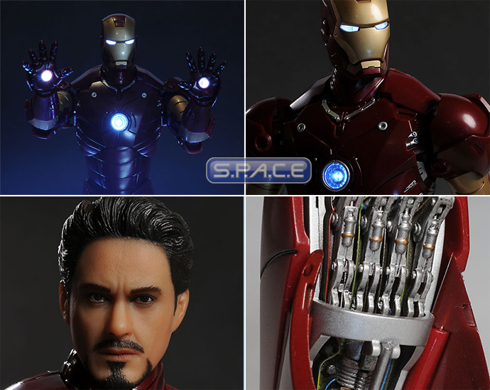 1/6 Scale Iron Man Mark III Movie Masterpiece (Iron Man)