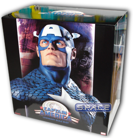 Captain America Legendary Scale Bust (Marvel)
