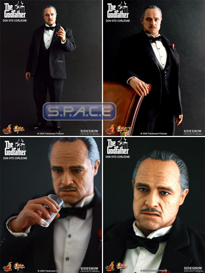 1/6 Scale Don Vito Corleone Movie Masterpiece (The Godfather)