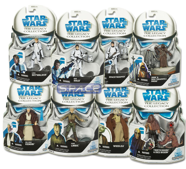 8er Komplettsatz : Legacy Collection Wave 5 (Star Wars)