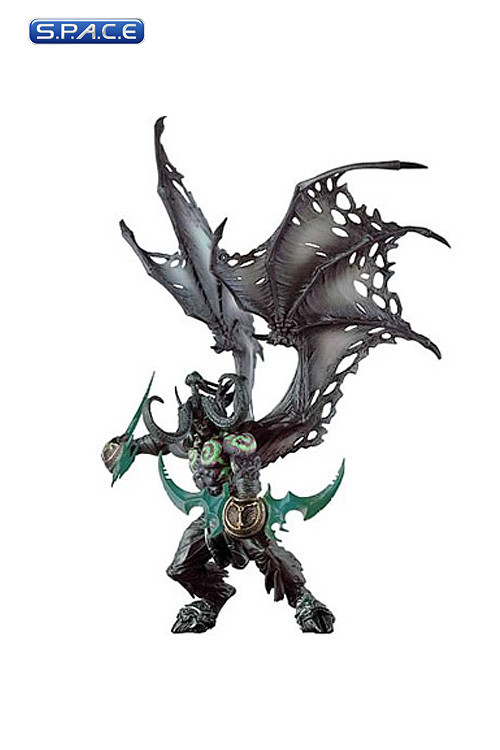 Figurine Géante World Of Warcraft Illidan Stormrage Forme Démoniaque – 26cm – PVC Neuf