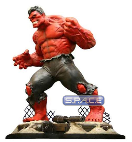 Marvel Red Hulk Sammler-Büste Als Münzbank - Ca. 21,6 Cm Hoch, Aus Robustem PVC