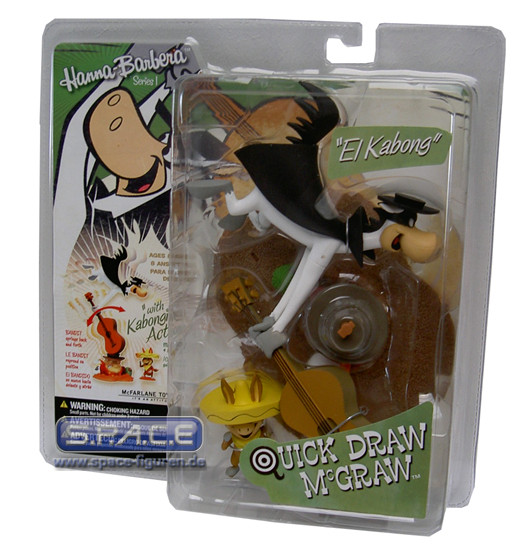 Quick Draw McGraw as El Kabong (Hanna-Barbera Series 1)