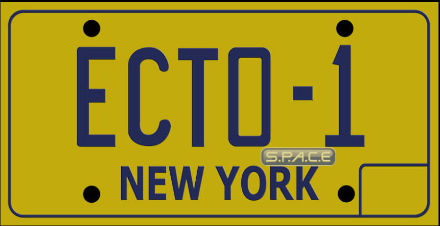 ecto 1a license plate