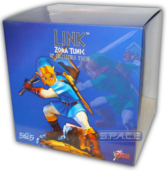 Link Zora Tunic Statue (Legend of Zelda - Ocarina of Time)