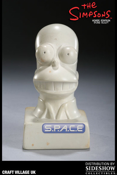 Homer Simpson Stone Sculpt Collectible Statue (Simpsons)