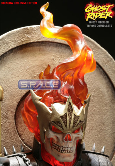 Ghost Rider on Throne Comiquette Sideshow Exclusive (Marvel)