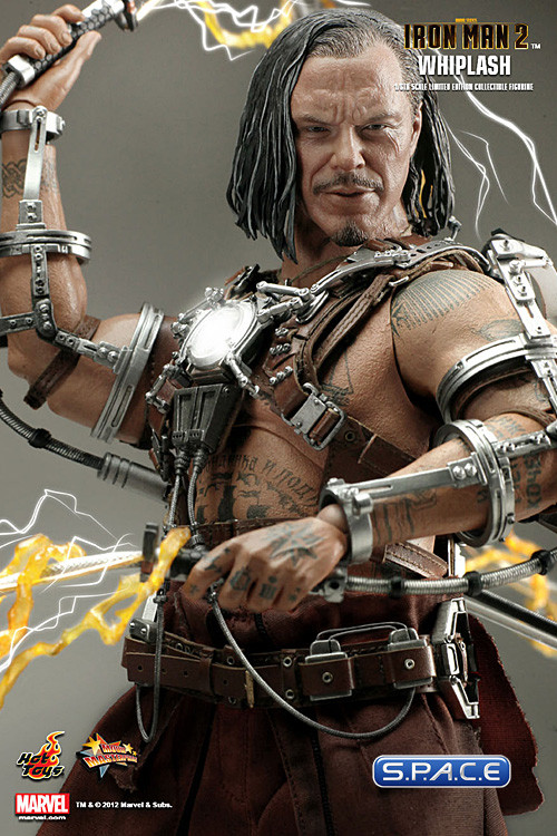 1/6 Scale Whiplash Movie Masterpiece MMS121 (Iron Man 2)