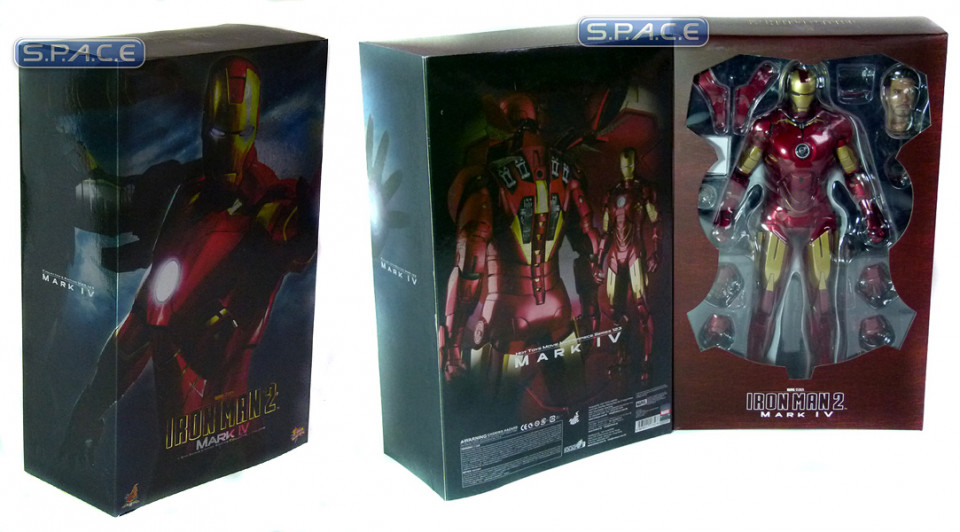 1/6 Scale Iron Man Mark IV Movie Masterpiece (Iron Man 2)