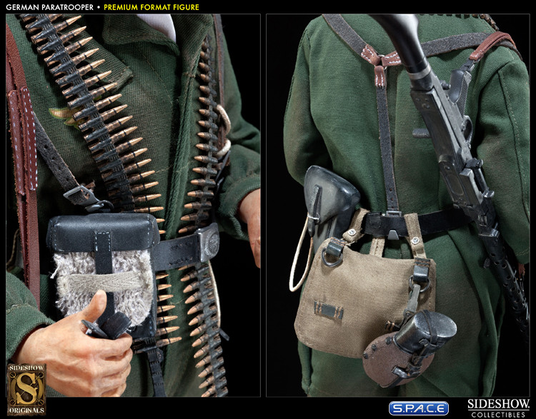 German Paratrooper - Battle of Crete Premium Format Figure (Military)