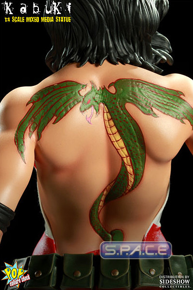 1/4 Scale Kabuki Statue