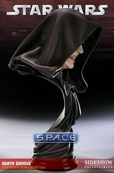 Darth Sidious Legendary Scale Bust (Star Wars)