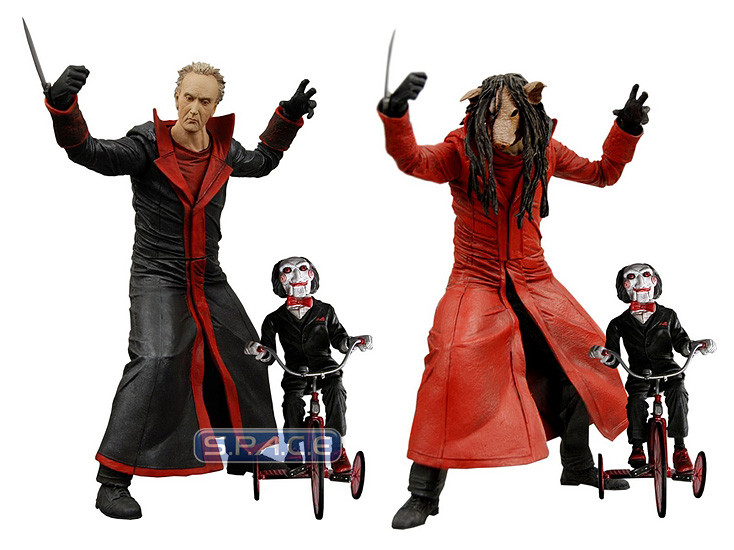 2er Set Jigsaw Killer from Saw 2 and 3 (Cult Classics HoF2)