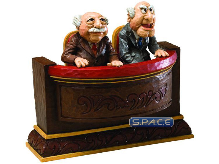 Statler and Waldorf MiniStatue (The Muppet