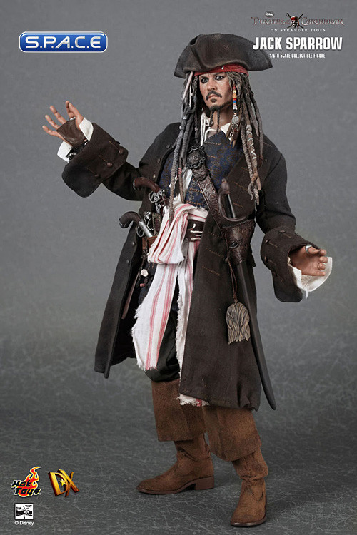 1/6 Scale Jack Sparrow DX06 (Pirates of the Caribbean - On Stranger Tides)
