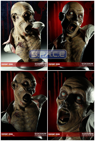 1:1 Patient Zero Life-Size Bust Sideshow Exclusive (The Dead)