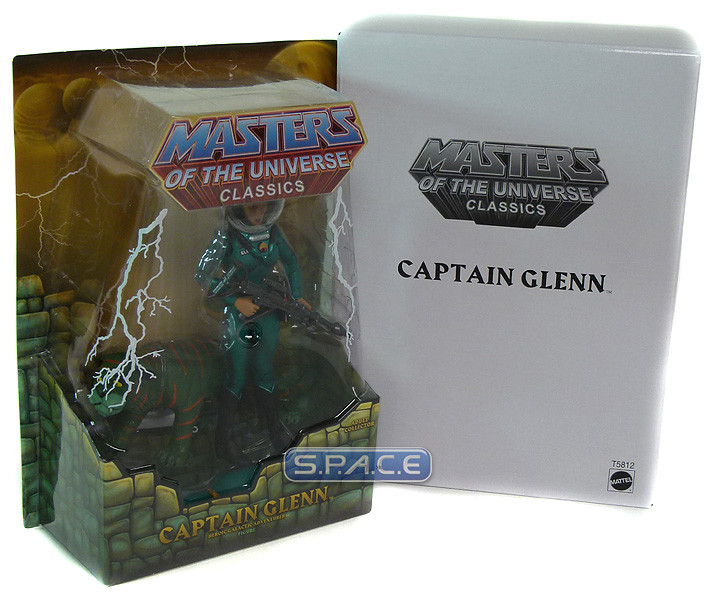 Captain Glenn with Cringer 2-Pack (MOTU Classics)
