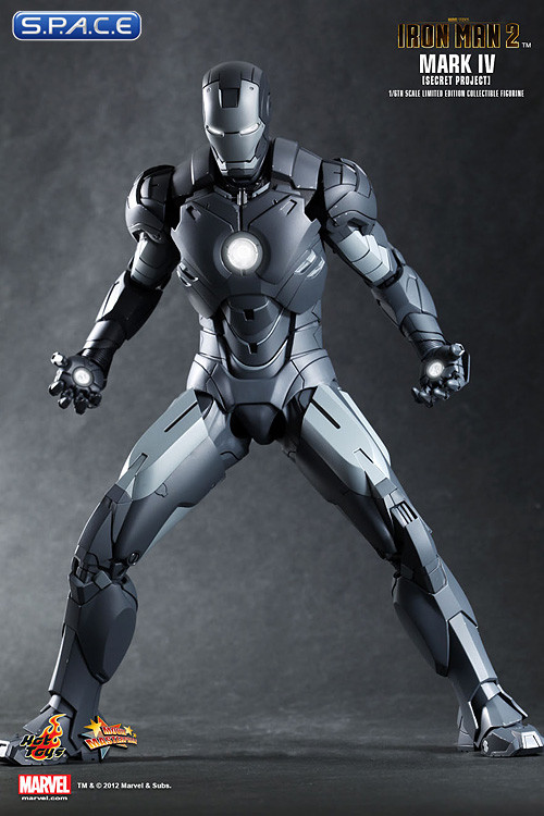 1/6 Scale Iron Man Mark IV Secret Project MMS153 2011 Toy Fairs Exclusive (Iron Man 2)