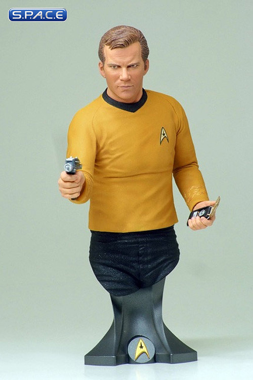 William Shatner as Captain James T. Kirk Bust (Star Trek)