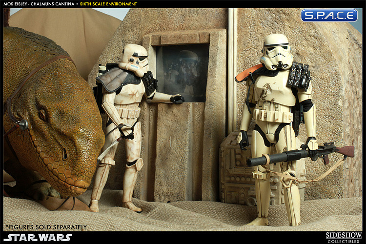 1/6 Scale Mos Eisley Cantina - Band Nook Environment (Star Wars)