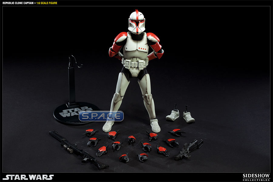 12 Republic Clone Captain - Phase I Armor (Star Wars)