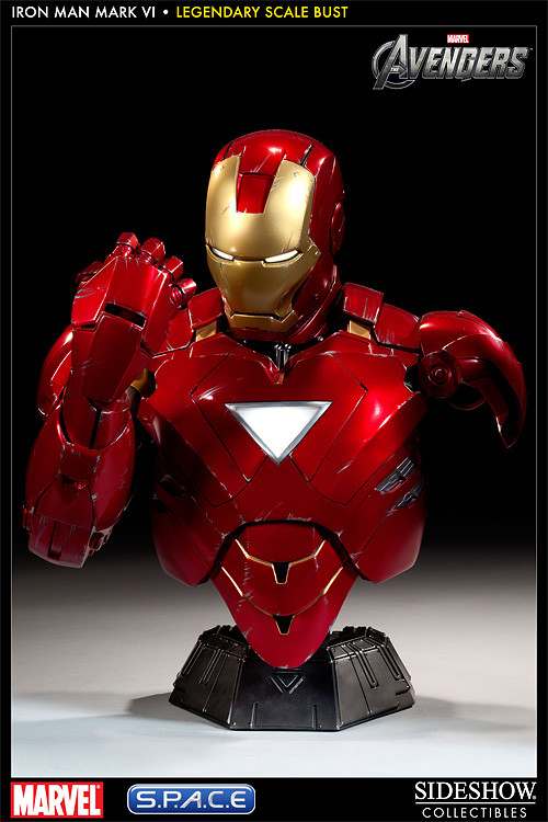 Iron Man - Mark VI Legendary Scale Bust (The Avengers)