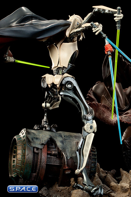 Hunt for the Jedi - Shaak Ti vs. General Grievous Diorama (Star Wars)
