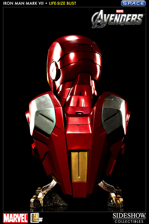 1:1 Iron Man Mark VII Life-Size Bust (The Avengers)