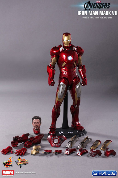 1/6 Scale Iron Man Mark VII Movie Masterpiece MMS185 (The Avengers)