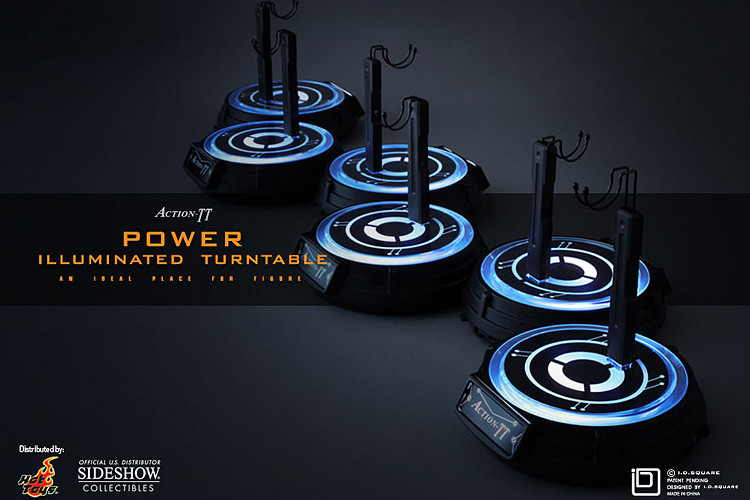 1/6 Scale Action-TT Power Illuminated Turntable Figure Stand