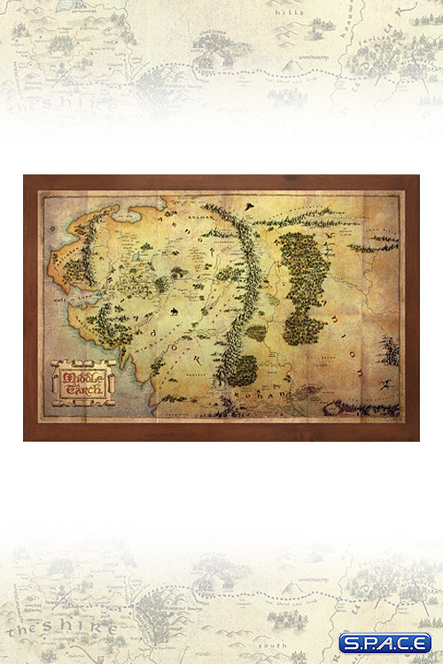 Middle-Earth Map (The Hobbit)