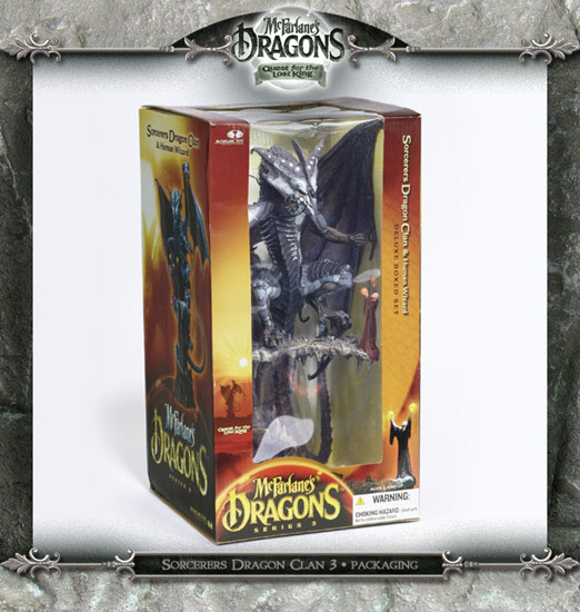 Sorcerers Dragon Clan & Human Wizard Deluxe Box (Dragons 3)