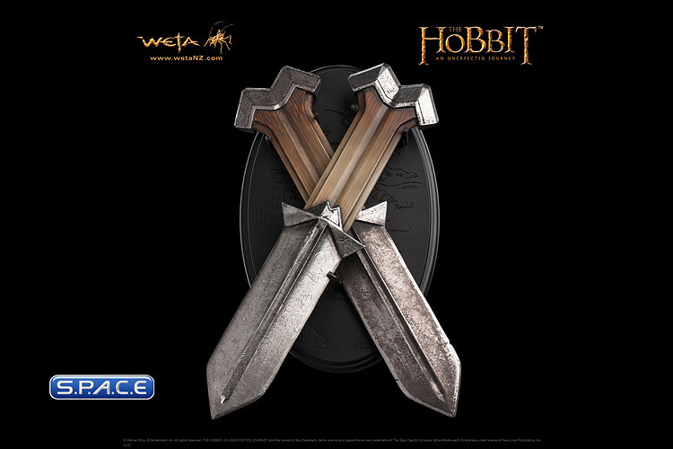 Fleshing Knives of Nori the Dwarf Prop Replica (The Hobbit: An Unexpected Journey)