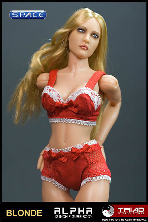 1/6 Scale Female Alpha Blonde Caucasian Body