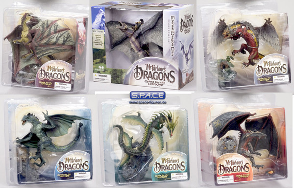 Big-Bundle of 6 : McFarlane´s Dragons Series 2