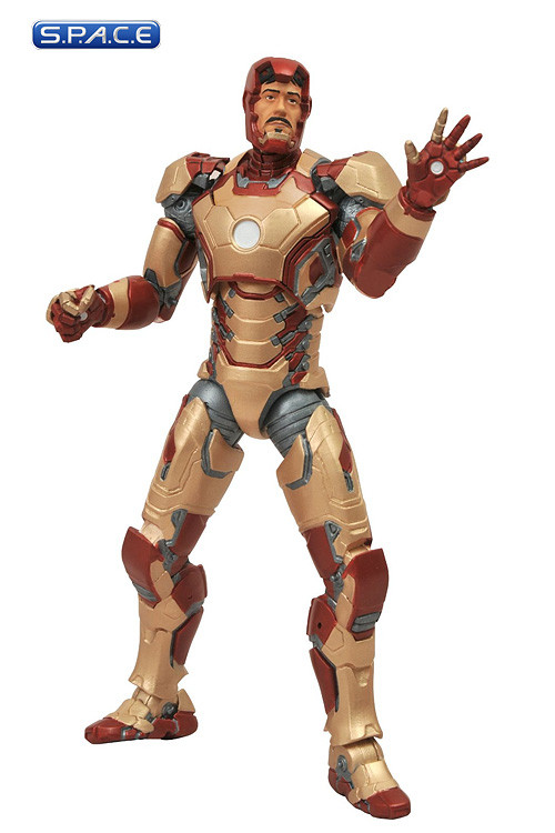 Iron Man Mark XLII Armor from Iron Man 3 (Marvel Select)