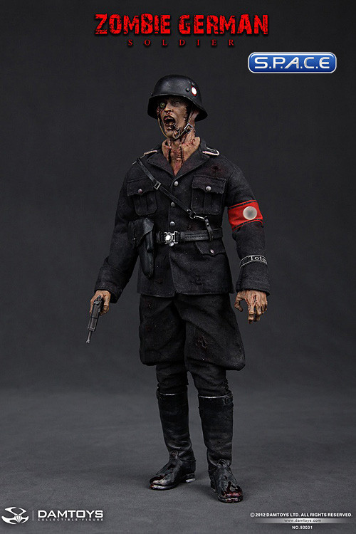1/6 Scale Zombie German Soldier PVT Jakob