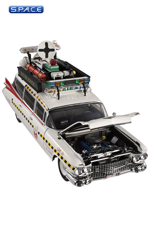 1:18 Ecto-1A Die Cast Hot Wheels Elite (Ghostbusters 2)