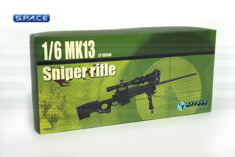 1/6 Scale MK13 Sniper Rifle (Black)