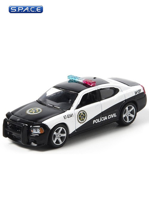 1:64 Scale Rio Police Dodge Charger Die Cast (Fast & Furious)